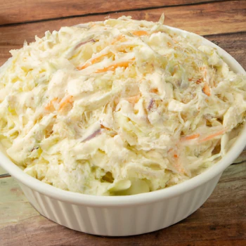 A bowl of Granny's Classic Coleslaw.