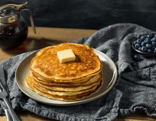 Granny's famous sourdough pancakes.