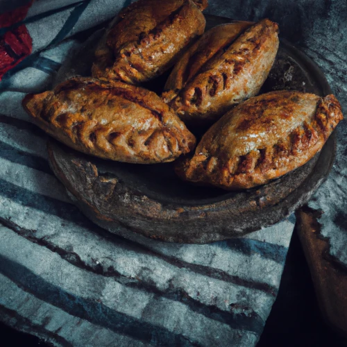 A serving of Granny's Hearty Pasties.